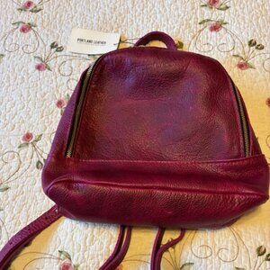 Portland Leather Goods Rue Comvertible Backpack.